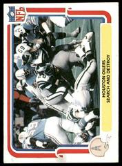 Houston Oilers [Search and Destroy] #22 Football Cards 1980 Fleer Team Action Prices