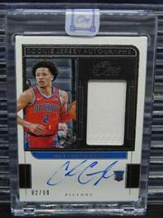 Cade Cunningham Basketball Cards 2021 Panini One and One Rookie Jersey Autographs Prices