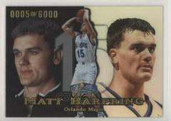 Matt Harpring [Row 1] Basketball Cards 1998 Flair Showcase Prices