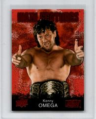 Kenny Omega [Red] Wrestling Cards 2021 Upper Deck AEW Main Features Prices