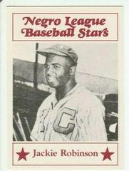 Jackie Robinson #11 Baseball Cards 1986 Fritsch Negro League Baseball Stars Prices
