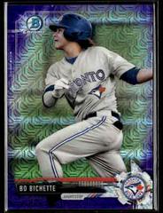 Bo Bichette [Purple Refractor] Baseball Cards 2017 Bowman Mega Box Chrome Prospects Prices