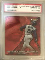 Ken Griffey Jr. Baseball Cards 1999 Finest Aaron Award Prices