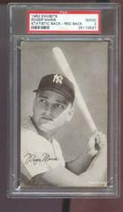 Roger Maris Baseball Cards 1962 Exhibits Statistic Back Prices
