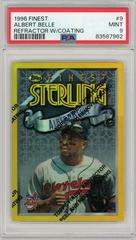 Albert Belle [Refractor w/ Coating] #9 Baseball Cards 1996 Finest Prices