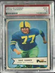 Dave Hanner #88 Football Cards 1954 Bowman Prices