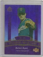 Nolan Ryan [Purple] Baseball Cards 2005 Upper Deck Reflections Prices