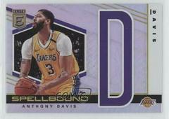 Anthony Davis #30 Basketball Cards 2019 Panini Donruss Elite Spellbound Prices