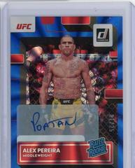 Alex Pereira [Signature Blue Laser] #209 Ufc Cards 2023 Panini Donruss UFC Prices