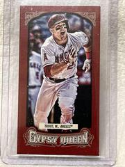 Mike Trout [Mini Running Red] Baseball Cards 2014 Topps Gypsy Queen Prices