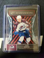 Cale Makar [Red] Hockey Cards 2021 SPx Radiance FX Prices