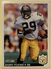 Barry Foster #343 Football Cards 1992 Fleer Prices