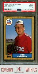 Joe Cowley #27 Baseball Cards 1987 Topps Tiffany Prices