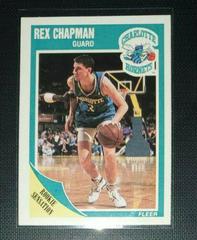Rex Chapman #15 Basketball Cards 1989 Fleer Prices
