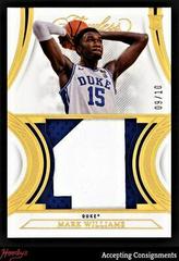 Mark Williams [Gold] #15 Basketball Cards 2022 Panini Flawless Collegiate Prices