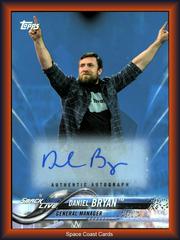 Daniel Bryan [Blue Autograph] #28 Wrestling Cards 2018 Topps WWE Prices