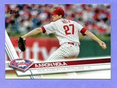 Aaron Nola #340 Baseball Cards 2017 Topps Prices