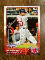 Mookie Betts Baseball Cards 2015 Topps Opening Day Prices