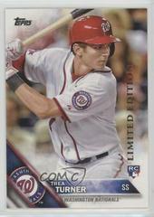 Trea Turner Baseball Cards 2016 Topps Limited Edition Prices