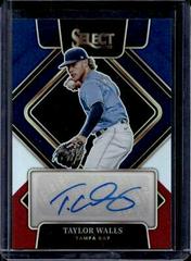 Taylor Walls [Tri Color] #S-TW Baseball Cards 2022 Panini Select Signatures Prices
