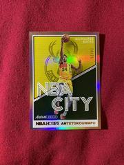 Giannis Antetokounmpo [Artist Proof] Basketball Cards 2019 Panini Hoops NBA City Prices