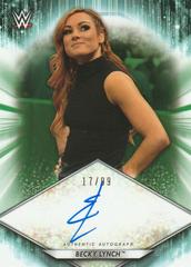 Becky Lynch [Green] Wrestling Cards 2021 Topps WWE Autographs Prices