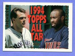 Bichette, Puckett #390 Baseball Cards 1995 Topps Prices