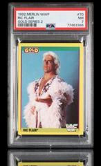 Ric Flair #70 Wrestling Cards 1992 Merlin WWF Gold Series 2 Prices