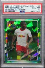 Amadou Haidara [Green] Soccer Cards 2020 Topps Chrome UEFA Champions League Sapphire Prices