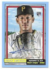 Roansy Contreras [Blue] #72DB-RC Baseball Cards 2022 Topps Archives 1992 MLB Debut Autographs Prices