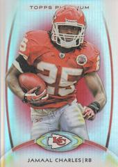 Jamaal Charles [Red Refractor] #16 Football Cards 2012 Topps Platinum Prices