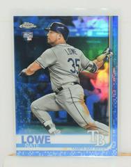 Nate Lowe [Blue Refractor] #23 Baseball Cards 2019 Topps Chrome Update Prices