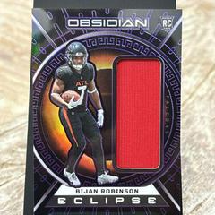 Bijan Robinson [Purple] #ECL-BRO Football Cards 2023 Panini Obsidian Eclipse Prices