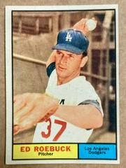Ed Roebuck #6 Baseball Cards 1961 Topps Prices
