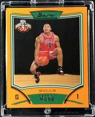 Derrick Rose [Orange] Basketball Cards 2008 Bowman Prices