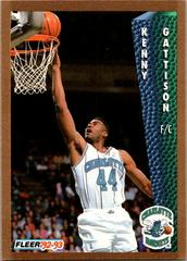 KENNY GATTISON #23 Basketball Cards 1992 Fleer Prices