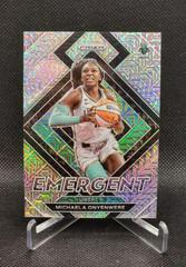 Michaela Onyenwere [Mojo] #6 Basketball Cards 2022 Panini Prizm WNBA Emergent Prices