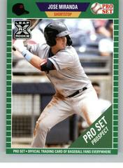Jose Miranda [Green] #PS37 Baseball Cards 2021 Pro Set Prices