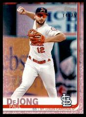 Paul DeJong [Pink] Baseball Cards 2019 Topps Mini Prices