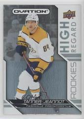 Tanner Jeannot #HRR-24 Hockey Cards 2021 Upper Deck Ovation High Regard Rookies Prices