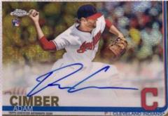 Adam Cimber [Gold Refractor] Baseball Cards 2019 Topps Chrome Rookie Autographs Prices