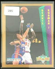 Dennis Rodman #289 Basketball Cards 1992 Fleer Prices