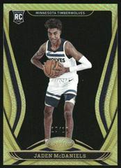 Jaden McDaniels [Mirror Gold] Basketball Cards 2020 Panini Certified Prices