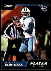 Marcus Mariota #39 Football Cards 2018 Panini Player of the Day Prices