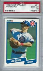 Joe Girardi #31 Baseball Cards 1990 Fleer Canadian Prices
