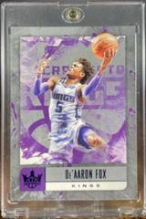 De'Aaron Fox [Sapphire] Basketball Cards 2018 Panini Court Kings Prices