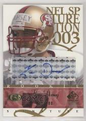 Ken Dorsey [Red] #KD Football Cards 2003 SP Signature Signature Edition Prices