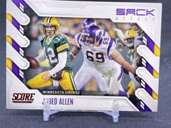 Jared Allen [Red] #SA-JA Football Cards 2022 Panini Score Sack Attack Prices