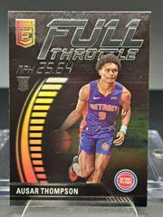 Ausar Thompson #4 Basketball Cards 2023 Donruss Elite Full Throttle Prices