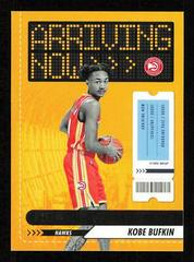 Kobe Bufkin #23 Basketball Cards 2023 Panini Hoops Arriving Now Prices